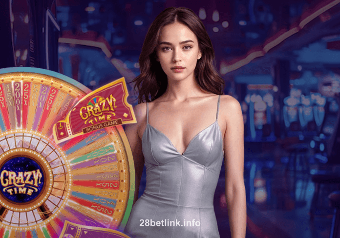 Hình ảnh trò chơi Crazy Time tại 28betlink